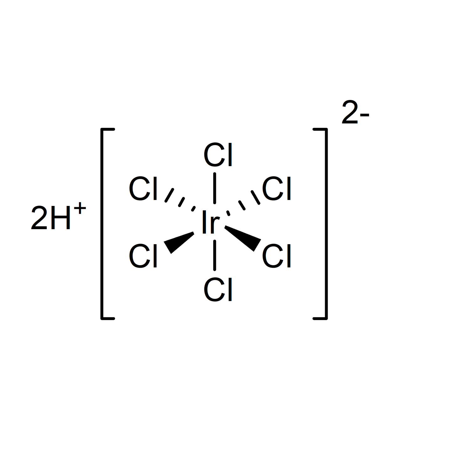 Hexachloroiridic(IV)-acid