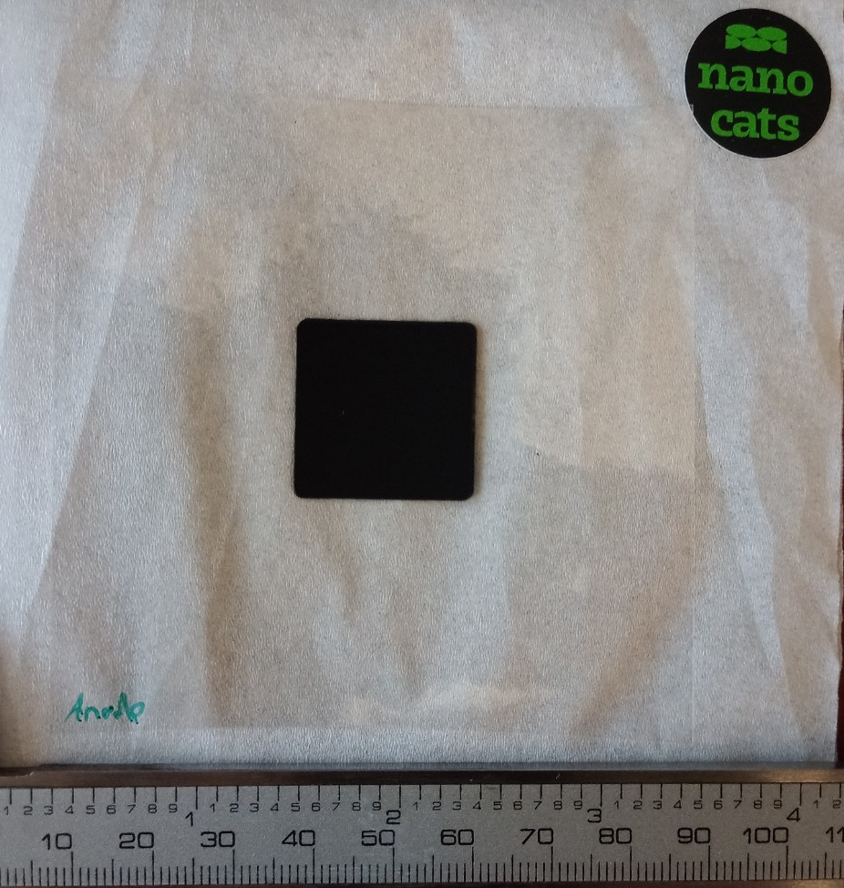 MEA, 2 Layers, Only Cathode, 5 cm²